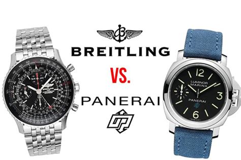 panerai vs breitling quality